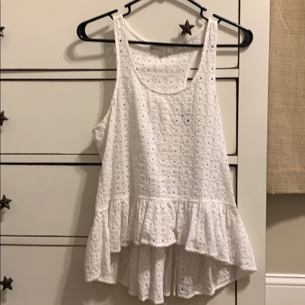 White tank top